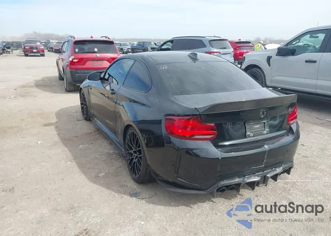 2020 BMW M2 Competition z USA, uszkodzony, nr VIN WBS2U7C01L7E56212